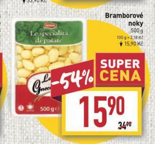 Billa Bramborové noky nabídka