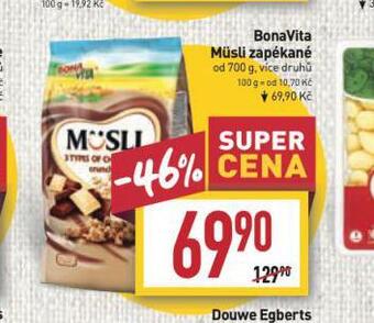Billa Bonavita musli zapékané nabídka