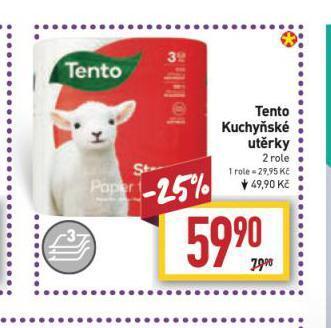 Billa Tento kuchyňské utěrky nabídka