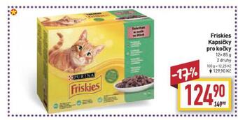 Billa Friskies kapsičky pro kočky nabídka