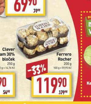 Billa Ferrero rocher nabídka
