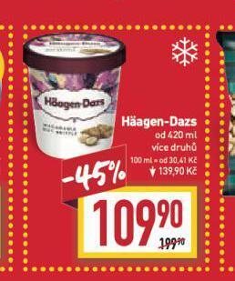 Billa Haagen-dazs zmrzlina nabídka