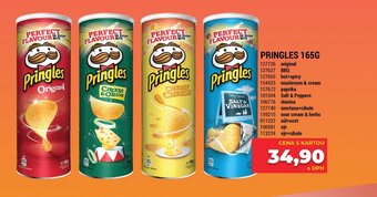 Tamda Foods Pringles 165g nabídka