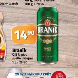 Coop Pivo braník nabídka