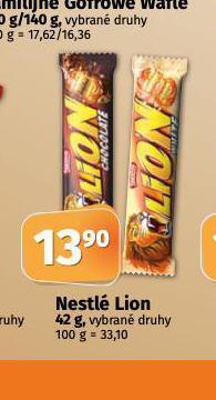 Coop Nestlé lion nabídka