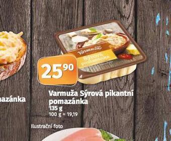 Coop Varmuža sýrová pikantní pomazánka nabídka