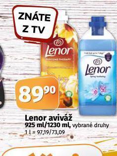 Coop Lenor aviváž nabídka