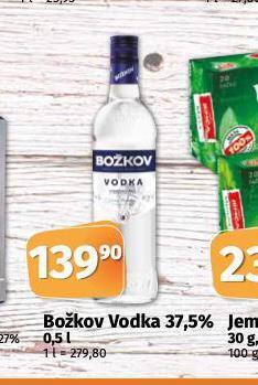 Coop Božkov vodka 37,5% nabídka