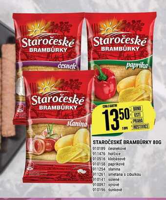 Tamda Foods Staročeské brambůrky 80g nabídka