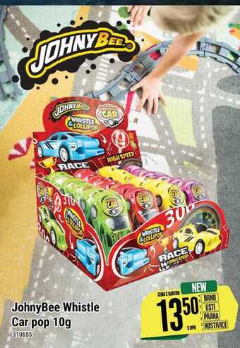 Tamda Foods Johnybee whistle car pop 10g nabídka