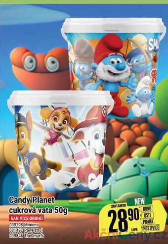 Tamda Foods Candy planet cukrová vata 50 g nabídka