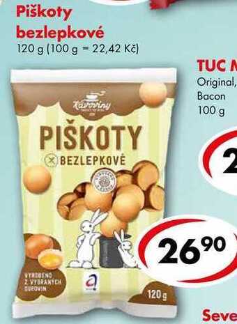 CBA Piškoty bezlepkové, 120 g nabídka