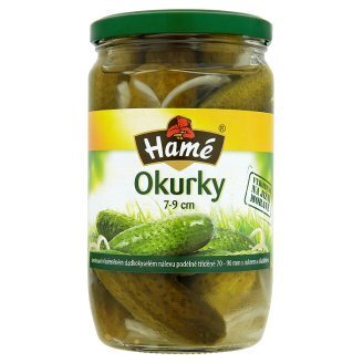 CBA Hamé okurky 7-9 cm 680g nabídka
