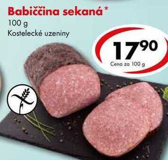 CBA Babiččina sekaná, 100 g nabídka