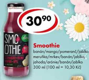 CBA Smoothie, 300 ml nabídka