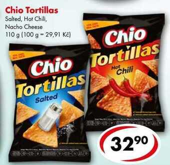 CBA Chio tortillas, 110 g nabídka