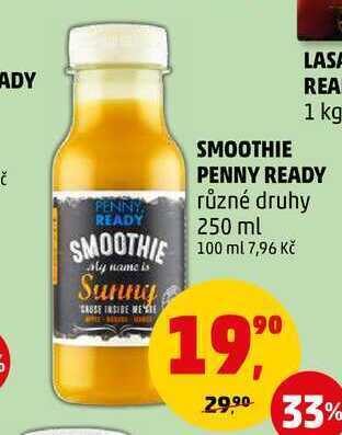 Penny Market Smoothie penny ready, 250 ml nabídka
