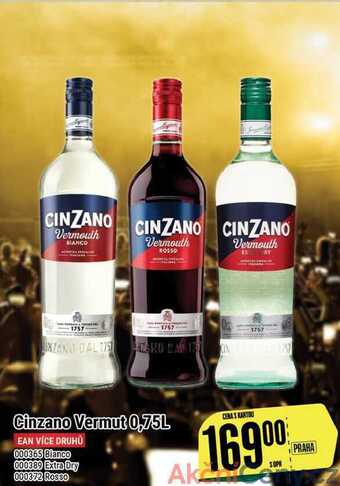 Tamda Foods Cinzano vermut 0,75 l nabídka