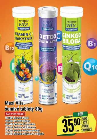 Tamda Foods Maxi vita. šumivé tablety 80 g nabídka