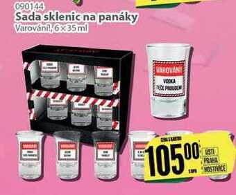 Tamda Foods Sada sklenic na panáky nabídka