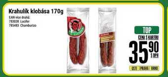 Tamda Foods Krahulík klobása 170g nabídka
