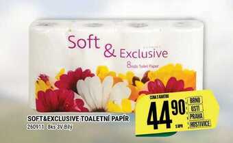 Tamda Foods Soft&exclusive toaletní papír nabídka