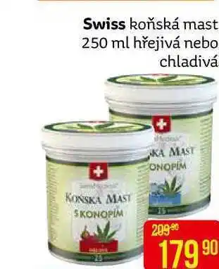 Teta Swiss koňská mast 250 ml nabídka