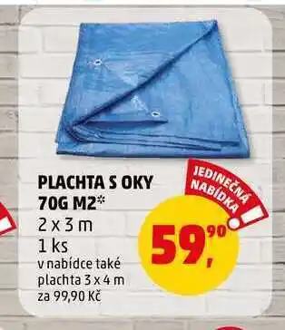 Penny Market Plachta s oky, 1 ks nabídka