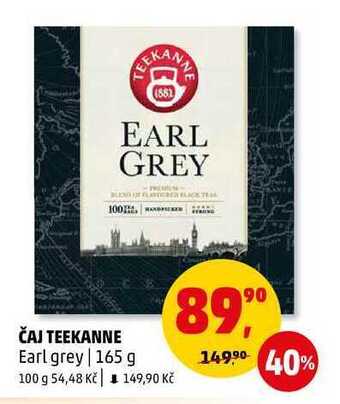 Penny Market Čaj teekanne earl grey, 165 g nabídka