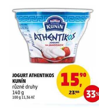 Penny Market Jogurt athentikos kunín, 140 g nabídka