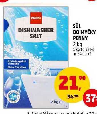 Penny Market Sůl do myčky penny, 2 kg nabídka