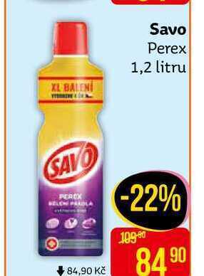 Teta Savo perex 1,2l, vybrané druhy nabídka