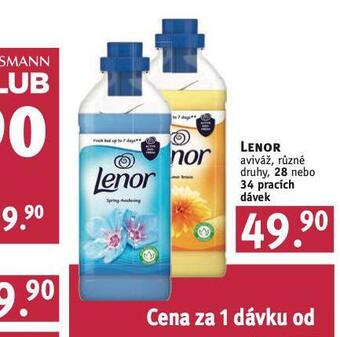Rossmann Lenor aviváž nabídka