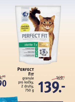 Rossmann Perfect fit granule pro kočky nabídka
