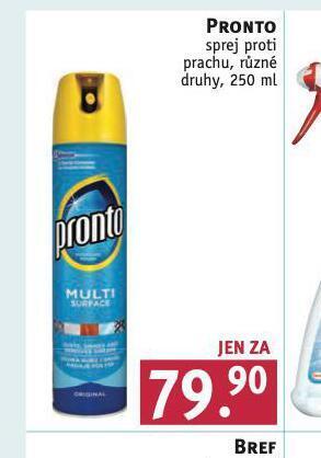 Rossmann Pronto sprej proti prachu nabídka