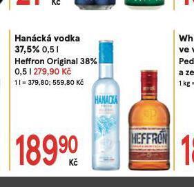 Hanácká vodka 37,5%