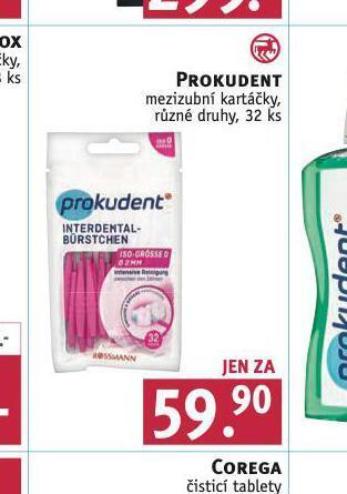Rossmann Prokudent mezizubní kartáčky nabídka