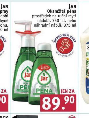 Rossmann Jar okamžitá pěna nabídka