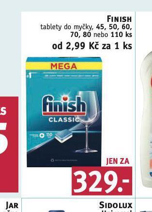 Rossmann Finish tablety do myčky nabídka