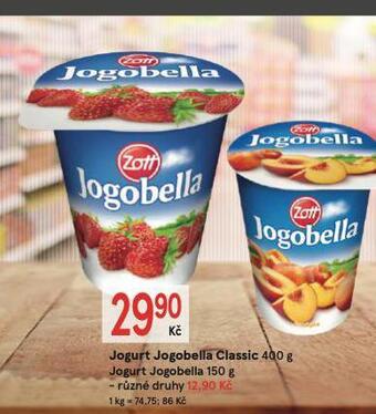 Žabka Jogurt jogobella classic nabídka