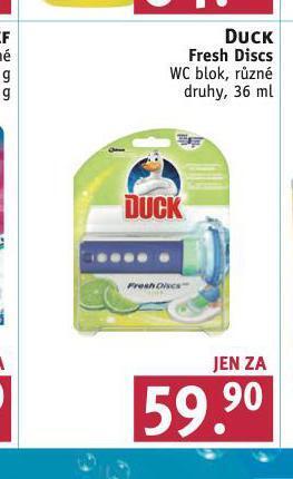 Rossmann Duck fresh discs wc blok nabídka