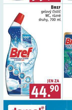 Rossmann Bref gelový čistič wc nabídka