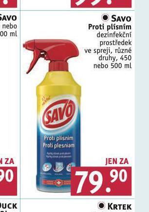 Rossmann Savo proti plísním nabídka