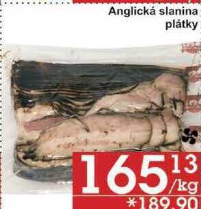 Jip Anglická slanina plátky, 1 kg nabídka