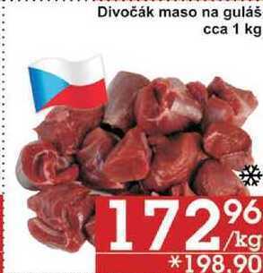 Jip Divočák maso na guláš, 1 kg nabídka