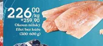 Jip Okoun nilský filet bez kůže (300-600 g), 1 kg nabídka