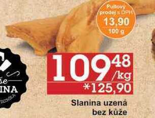 Jip Slanina uzená bez kůže, 100 g nabídka