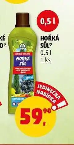 Penny Market Hořká sůl, 0,5 l nabídka