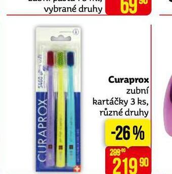 Teta Curaprox zubní kartáčky nabídka