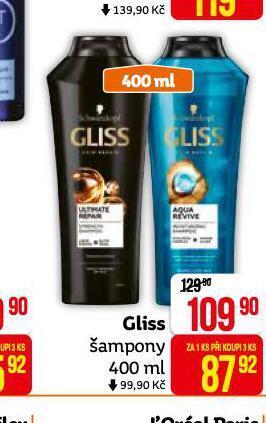 Teta Gliss šampon nabídka